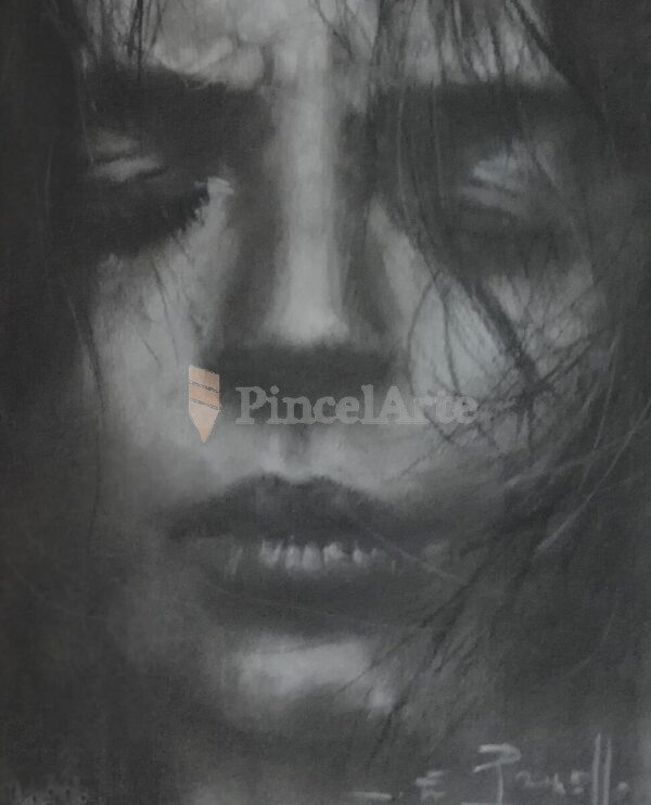 Rostro en grises